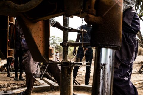 Brunnen im Projektgebiet in Uganda